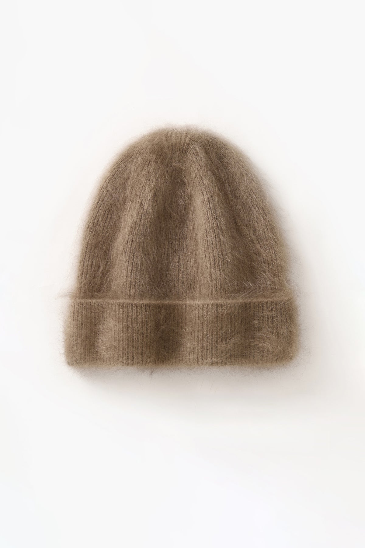 Women¡¯s Brushed Cashmere Cuffed Beanie | Fuzzy Cold-Weather  display picture 2