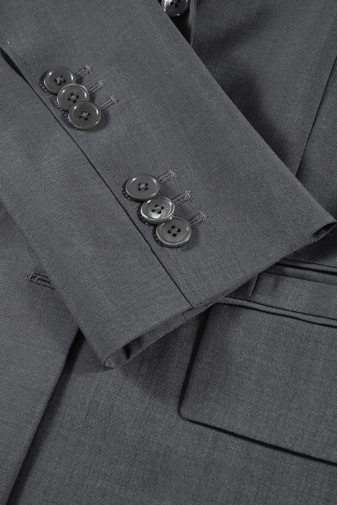 Italian Oversized Wool-Monhair Blend Blazer  Fibflx