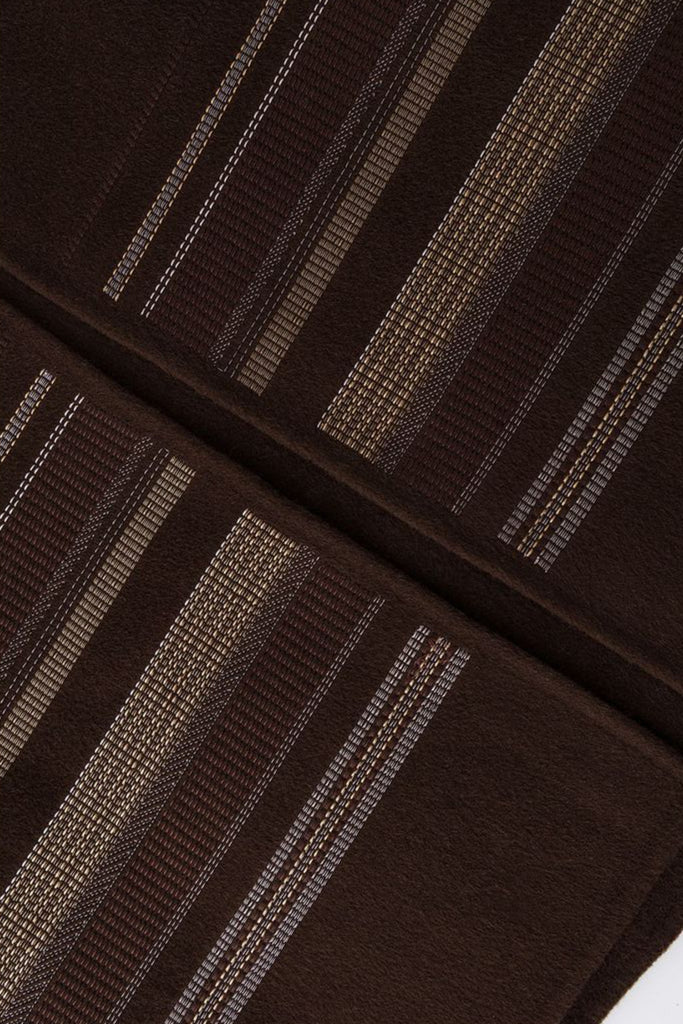 Luxe Embroidered Wool-Cashmere Double-Faced Cape  Fibflx