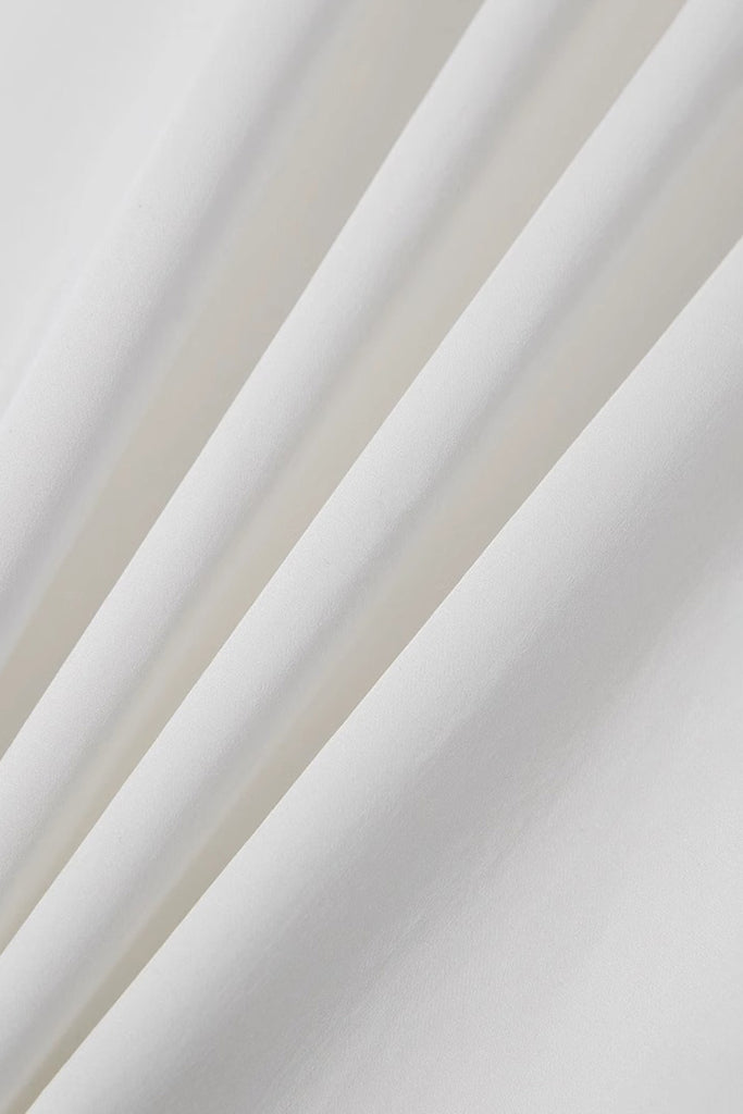 Lyocell Pleated Cropped Wide-Leg Pants  Fibflx