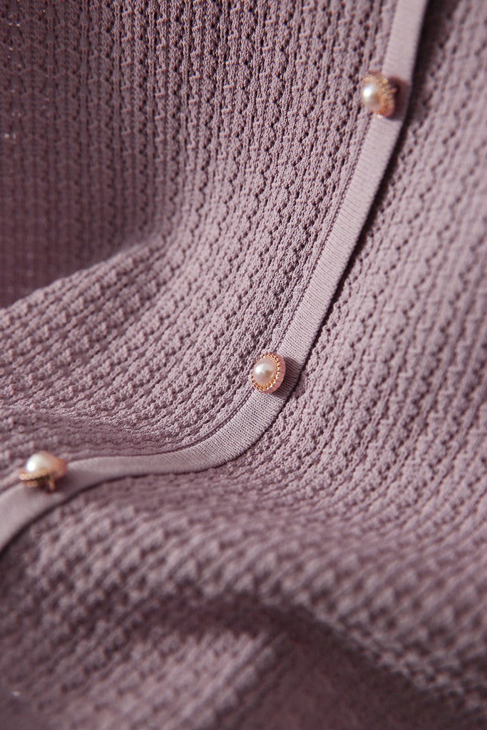 Machine Washable Silk Blend Short-Sleeve Knit Top  Fibflx