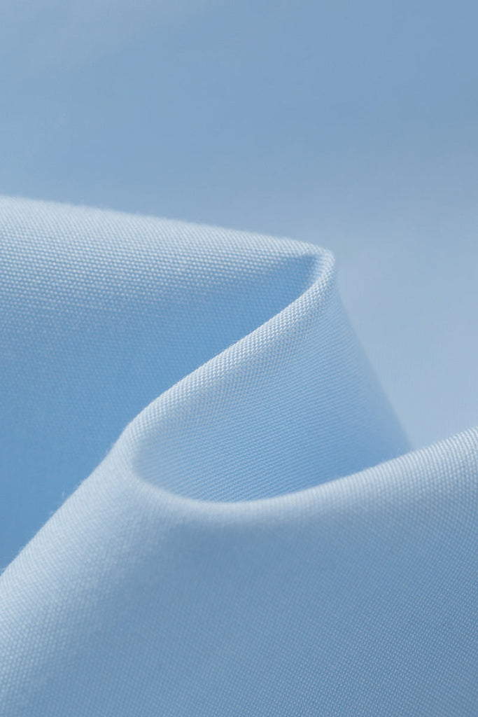 Oversized V-Neck Collarless Shirt Fibflx