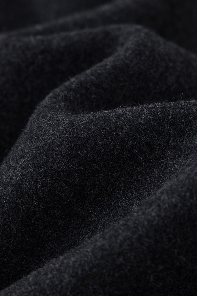 Oversized Wool-Cashmere One-Button Jacket  Fibflx