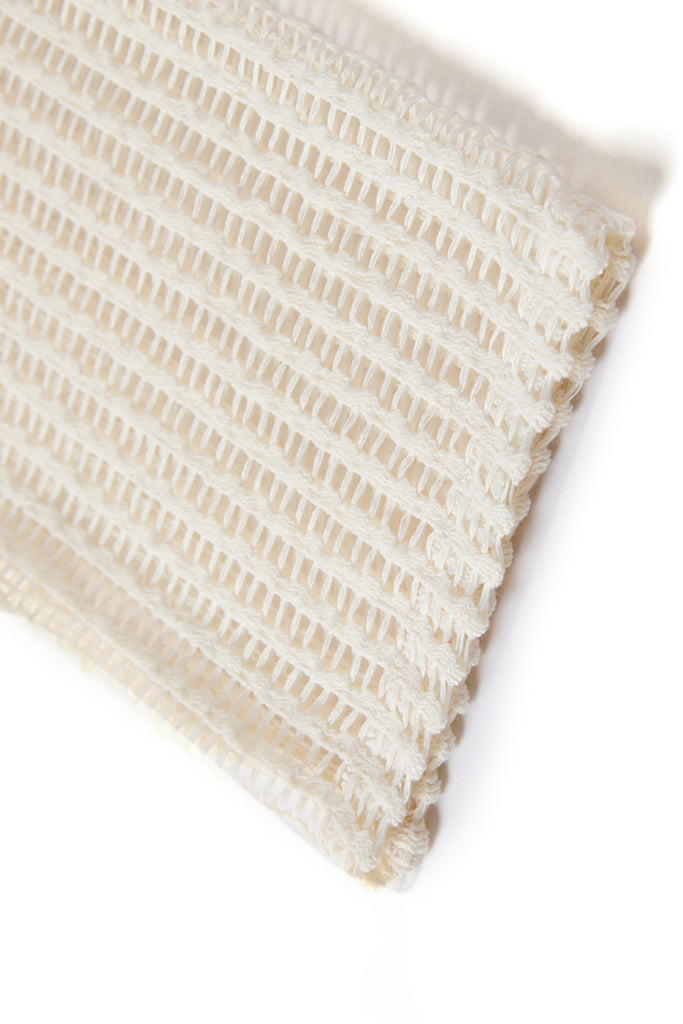 Relaxed Open-Knit Sheer Long-Sleeve Beach Cover-Up Top  Fibflx