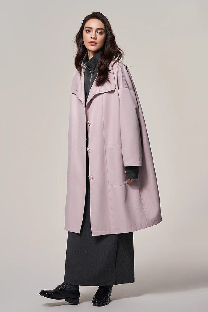 Rex Rabbit Fur Lined Shawl Collar Parka Coat with Detachable Fox Fur Collar  Fibflx