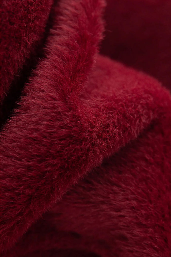 Royal Baby Suri Alpaca Wool Long Belted Coat  Fibflx