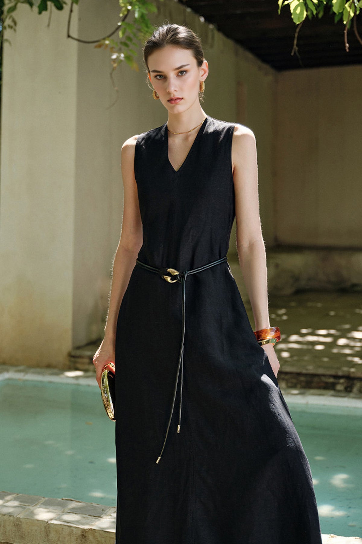 a line maxi dress sleeveless By Anthropologie Sleeveless Tulle A-Line Maxi Dress