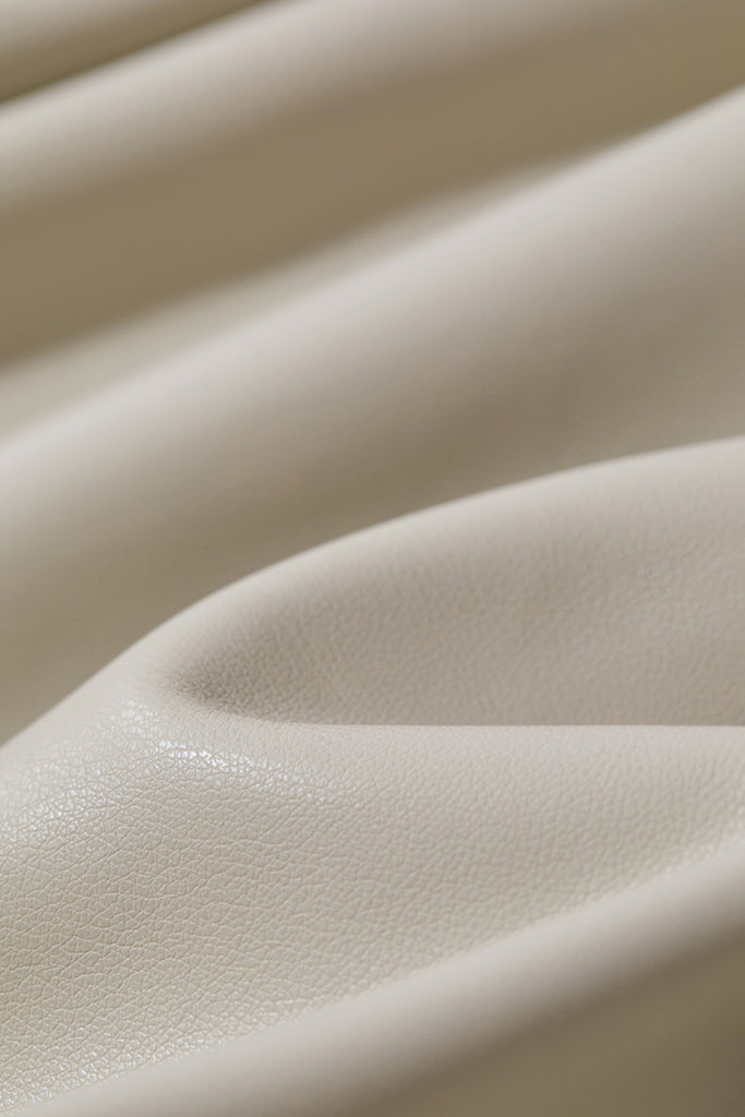 Super-Soft Leather Stand-Collar Belted Jacket  Fibflx