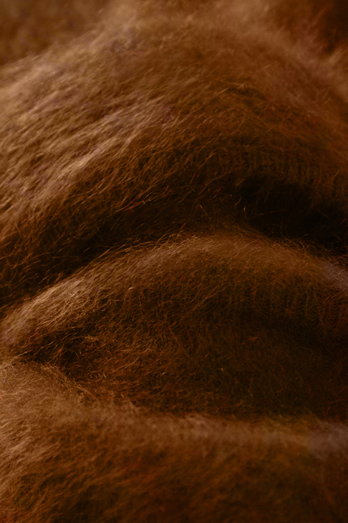 Superfine Brushed Cashmere Triangle Wrap Shawl  Fibflx