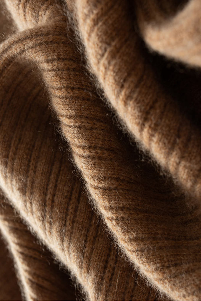 Ultrasoft Cashmere-Wool Long Sleeve Wrap Sweater Dress  Fibflx