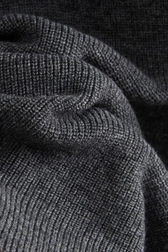 Ultrasoft Washable Merino Wool Half-Zip Sweater Hoodie  Fibflx