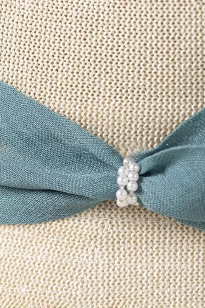 UPF 50+ Packable Summer Cloche Hat with Ribbon  Fibflx