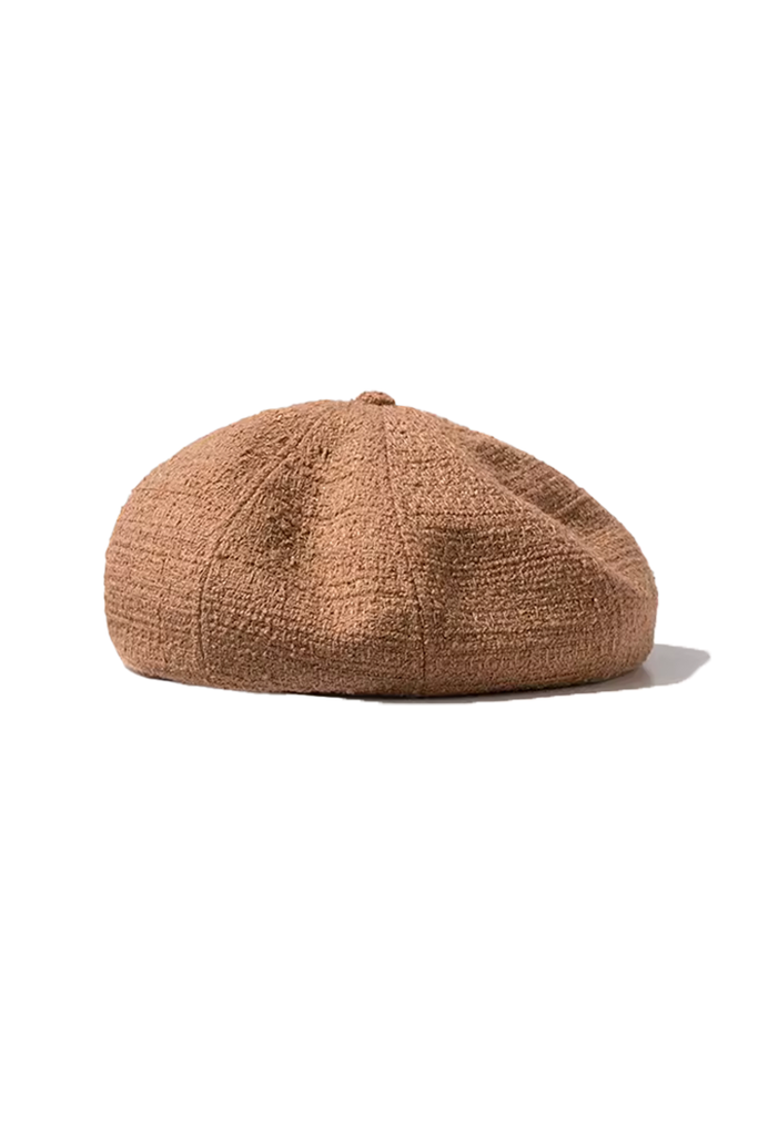 Fibflx Women's Wool Blend Vintage Tweed Beret Hat