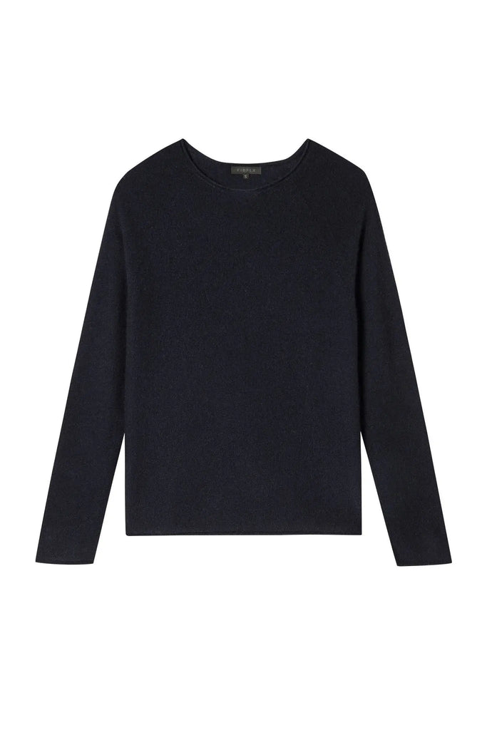 Fibflx Women's Boat Neck Cashmere Sweater