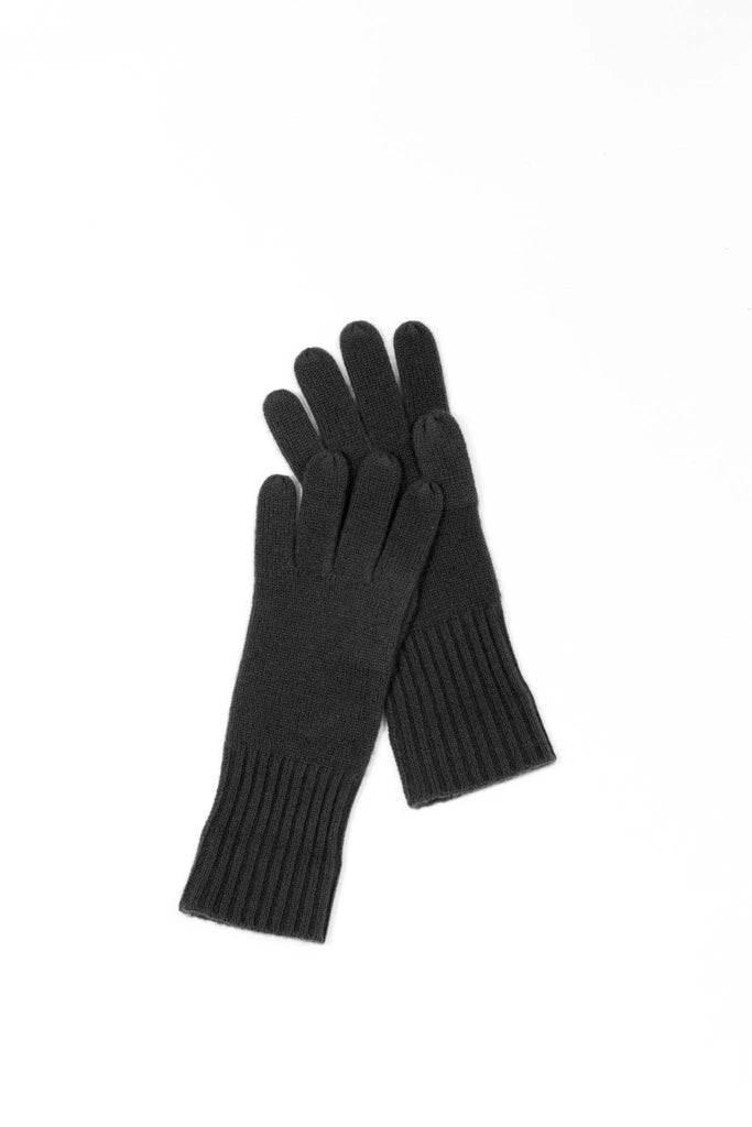 Fibflx women's winter long glove cashmere christmas gift black