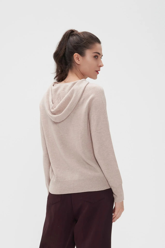 Fibflx Women's Relaxed Wool Hoodie