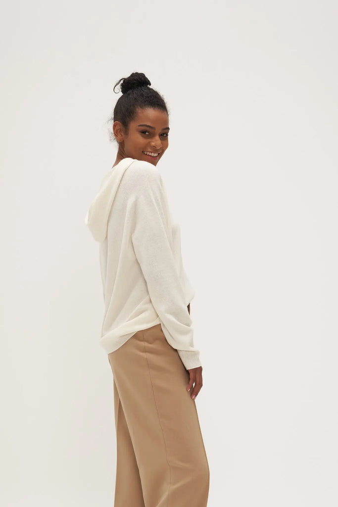 Fibflx Women's Relaxed Wool Hoodie