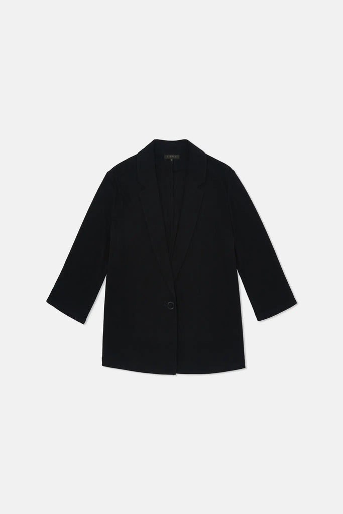 fibflx women's clothes spring summer fall silk blazer black