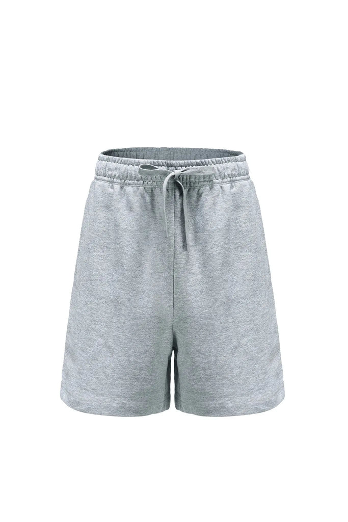 fibflx women's clothes sweat shorts terry cotton drawstring pull up work out shorts casual green