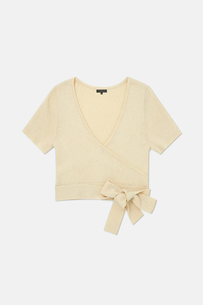 fibflx women's summer clothes wrap top t shirt white v neck white cream ivory wool viscose polyester